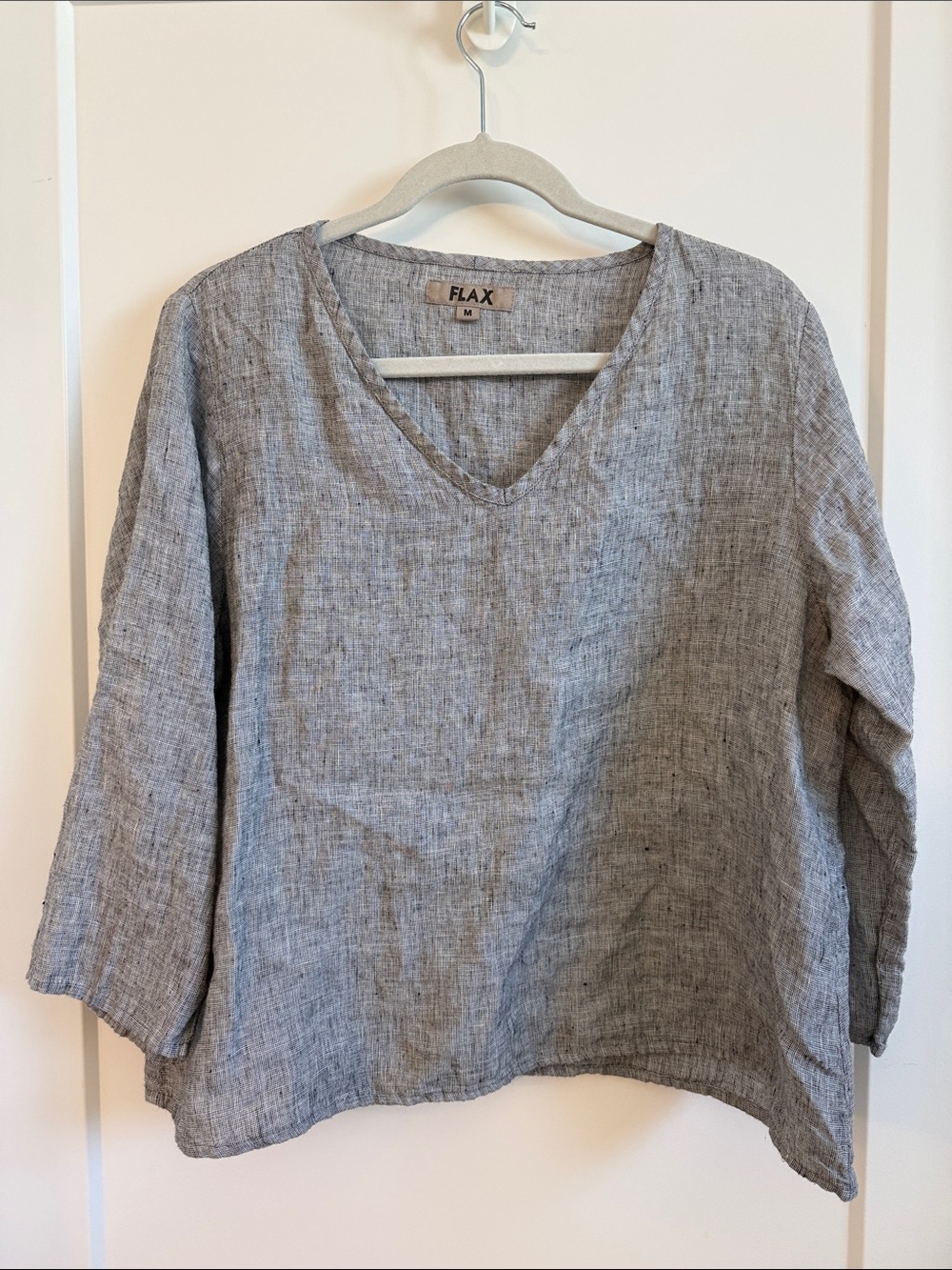 Flax woven blue linen set - Picture 2 of 11